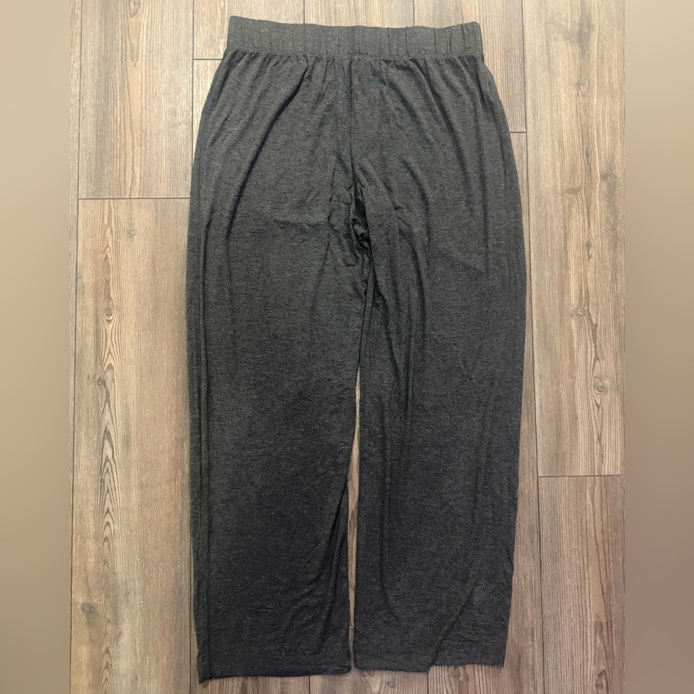 Eterne XL USA Made Charcoal Modal Lounge Pants Ultra Soft Elastic Waist